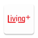 living+ android application logo